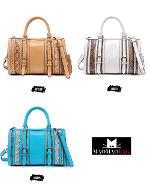 หมดค่ะ ค่ะกระเป๋าแฟชั่นเกาหลี ยี่ห้อMaomao รุ่น m31-016    สีขาว (Ivory)