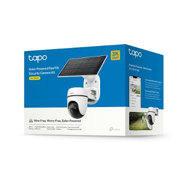 กล้องโซล่าเซลล์ TP-LINK Tapo C630 KIT Solar-Powered Pan/Tilt Security Camera Kit